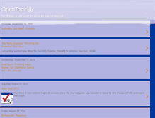 Tablet Screenshot of opentopic.peninsulateaparty.org
